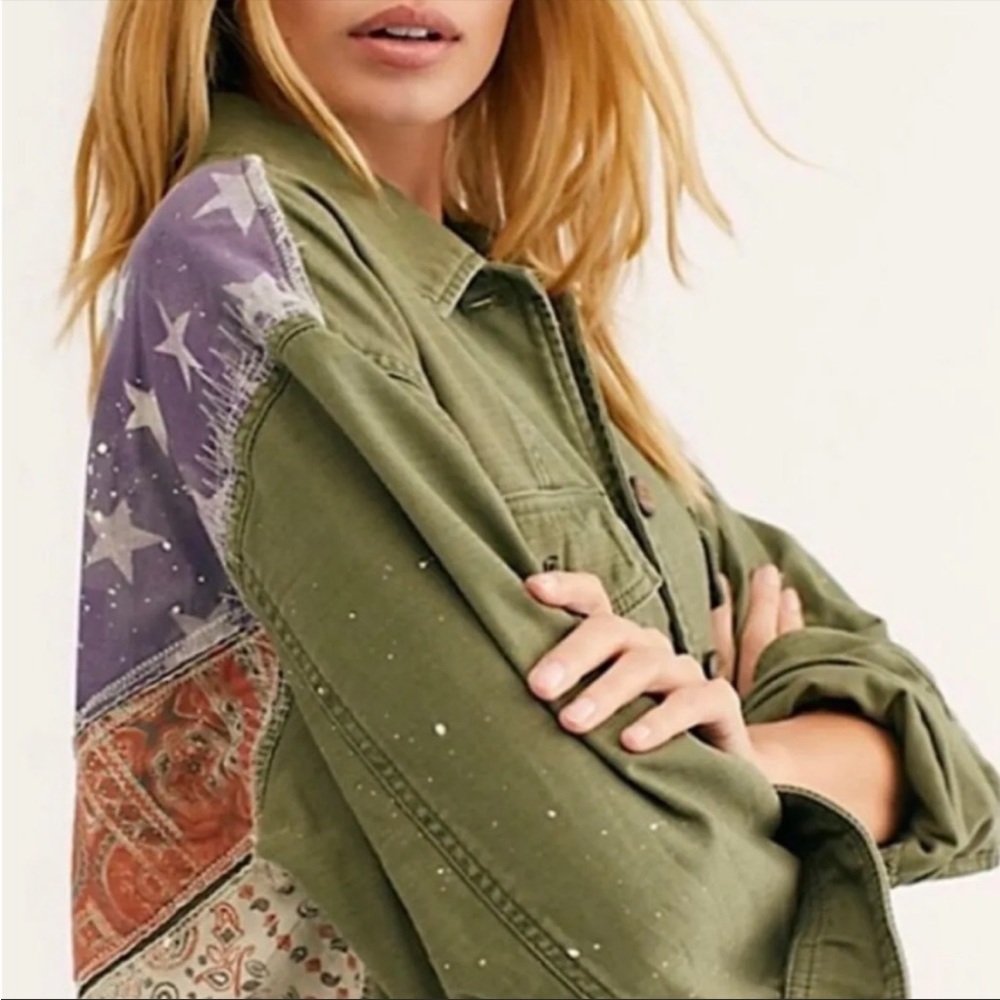 Free People Spruce Military Jacket - Picture 9 of 10